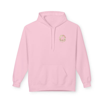 Sweet Floral Emblem Hoodie | Eco-Limited