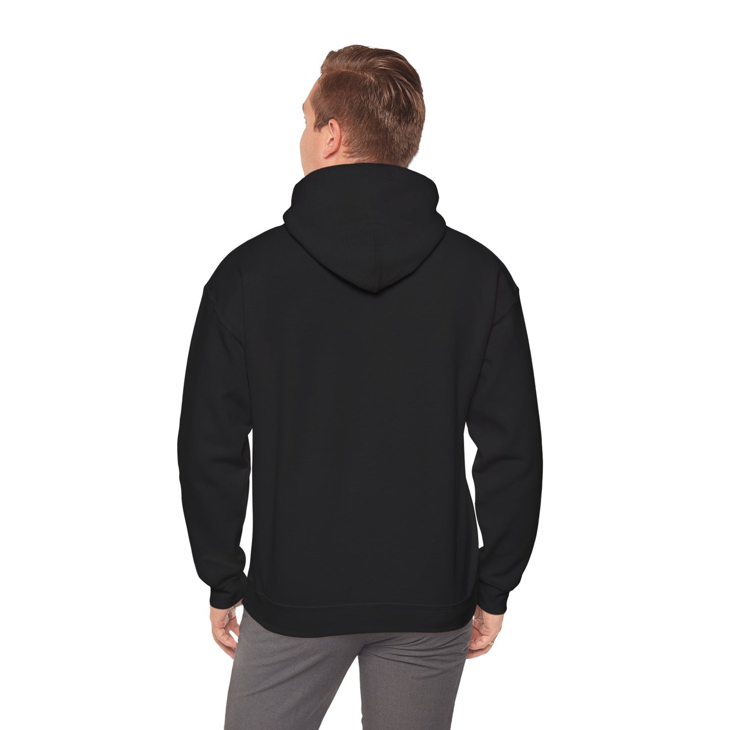 Great Dane Graphic Hoodie — Minimal Black Dog Illustration Sweatshirt