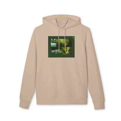 Organic Nature Grid Hoodie | Eco-Limited