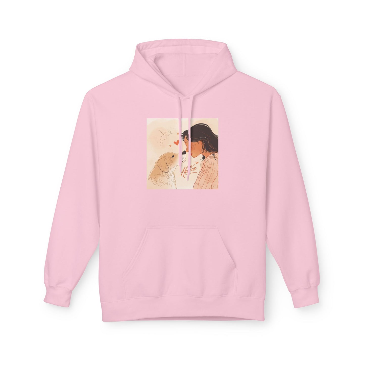 Dog Mom Love Moment Graphic Hoodie Gift | Eco-Friendly - Limited