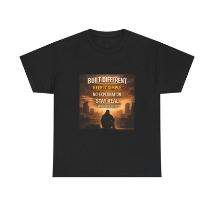 Built Different Statement T-Shirt | Eco-Limited