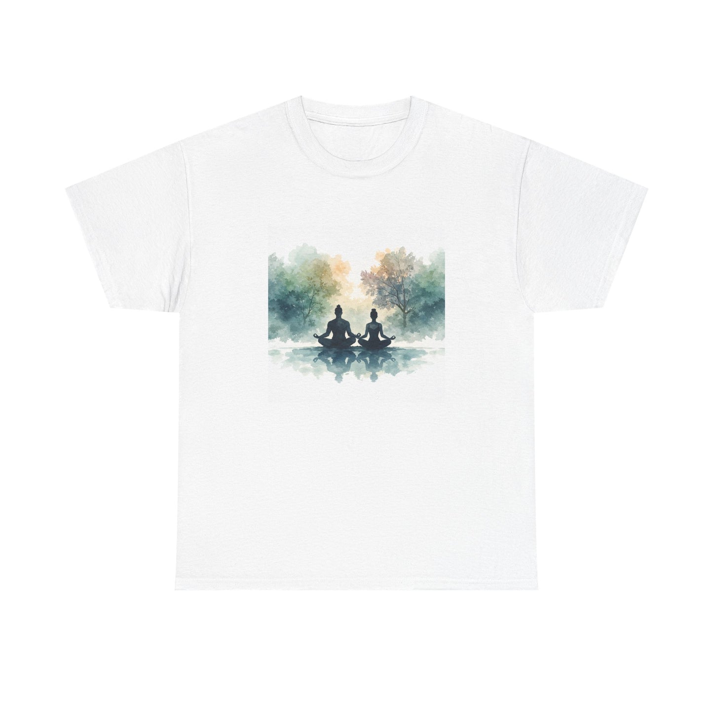 Calm Reflection Meditation T-Shirt | Eco-Limited