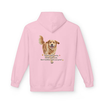 Golden Buddy Character Hoodie | Eco-Limited