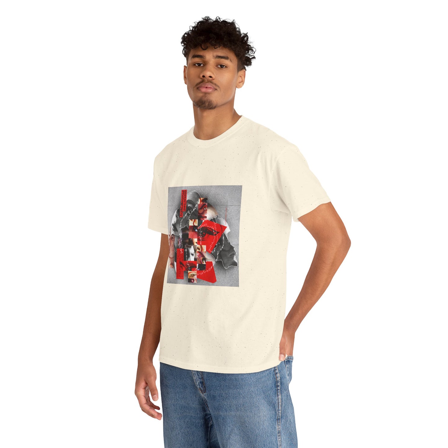 Surreal Identity Collage T-Shirt | Eco-Limited