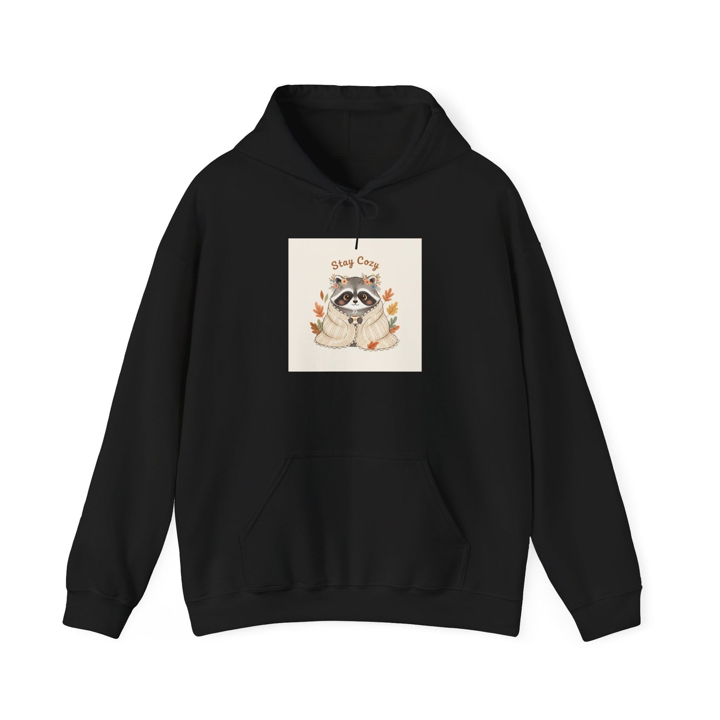 Stay Cozy Raccoon Hoodie | Eco-Limited