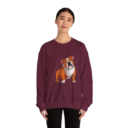 Royal Bulldog Art Sweatshirt | Eco-Limited
