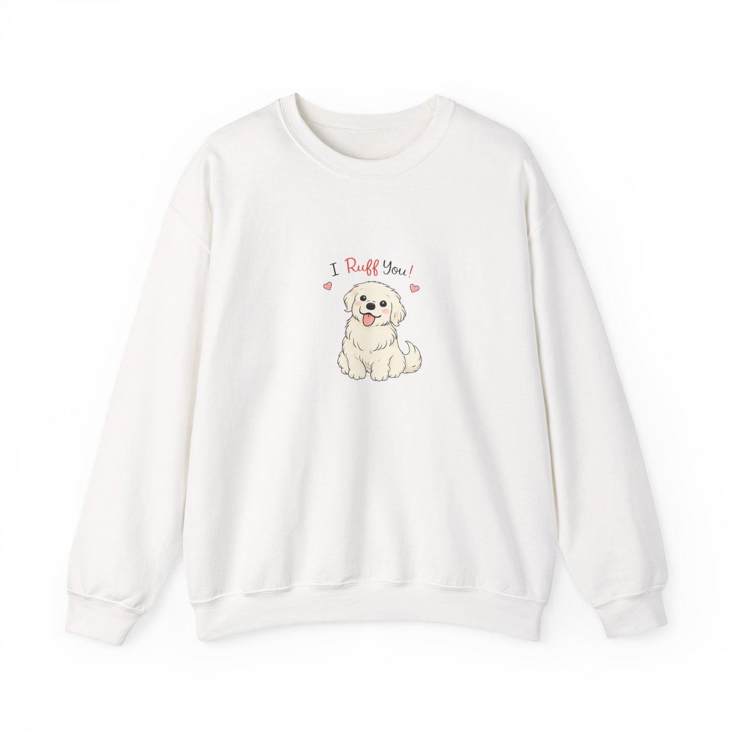 Ruff Love Puppy Graphic Sweatshirt | Eco-Limited