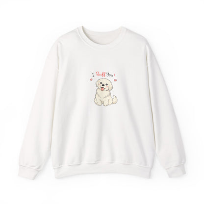 Ruff Love Puppy Graphic Sweatshirt | Eco-Limited