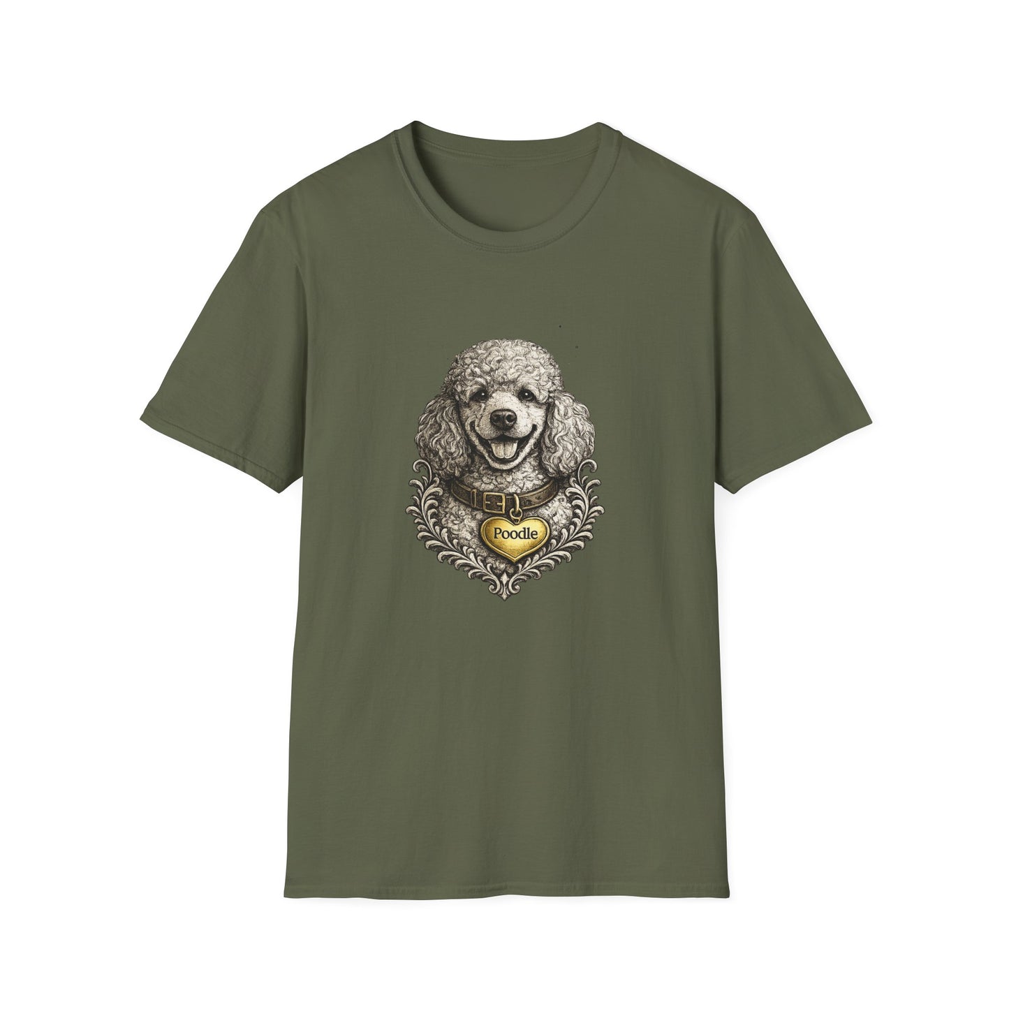 Poodle Ink Portrait T-Shirt | Eco-Limited