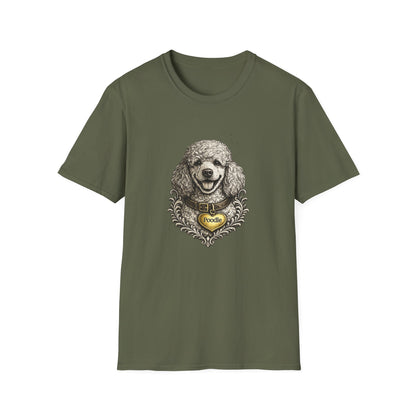 Poodle Ink Portrait T-Shirt | Eco-Limited