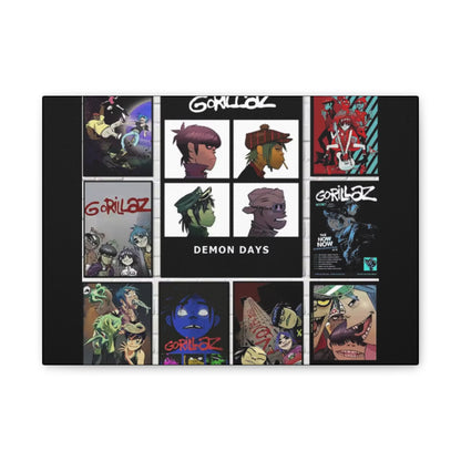 Pop Culture Icons Collage Canvas | Art Edition