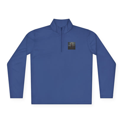 German Shepherd Born To Protect Quarter Zip Pullover | Eco-Limited