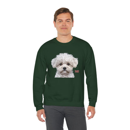 Poodle Portrait Graphic Sweater | Eco-Limited