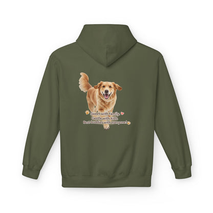 Golden Buddy Character Hoodie | Eco-Limited