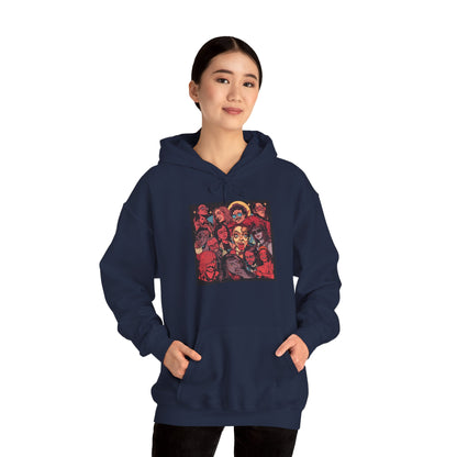 Street Pop Art Hoodie Bold Graphic Urban Fashion Unisex Pullover