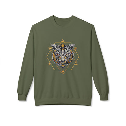 Tiger Sigil Front Graphic Sweatshirt | Eco - Limited