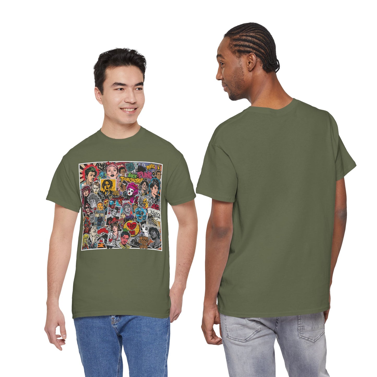 Pop Art Character Graphic T-Shirt | Eco-Limited