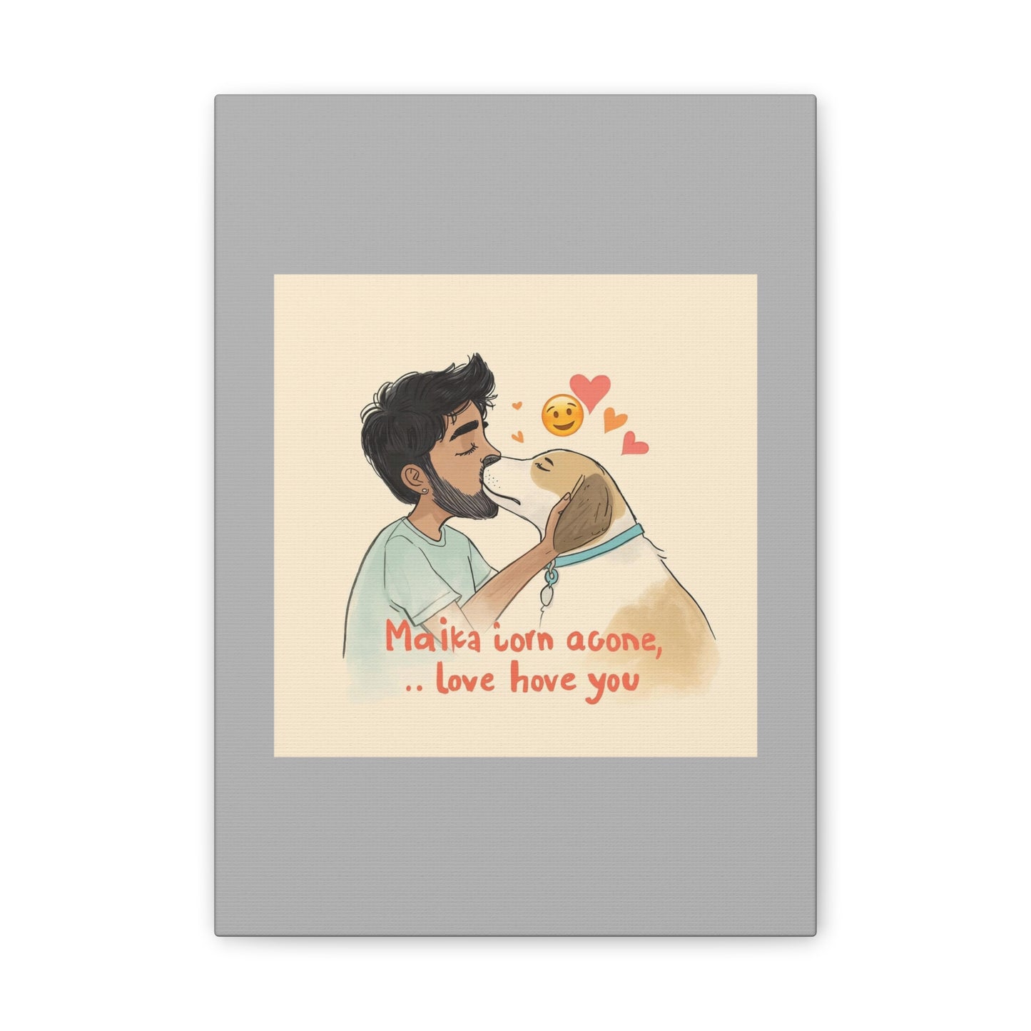 Love Never Leaves Canvas | Eco-Limited