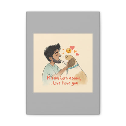 Love Never Leaves Canvas | Eco-Limited