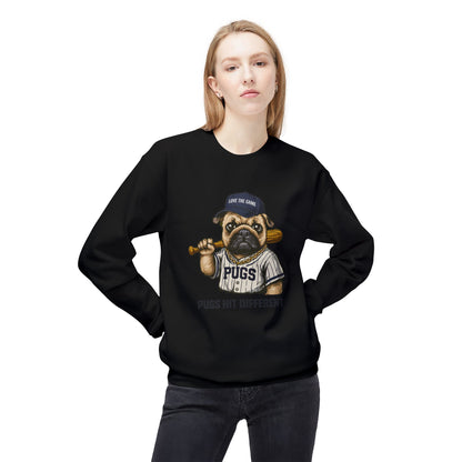 Pugs Hit Different Graphic Sweater | Eco-Limited