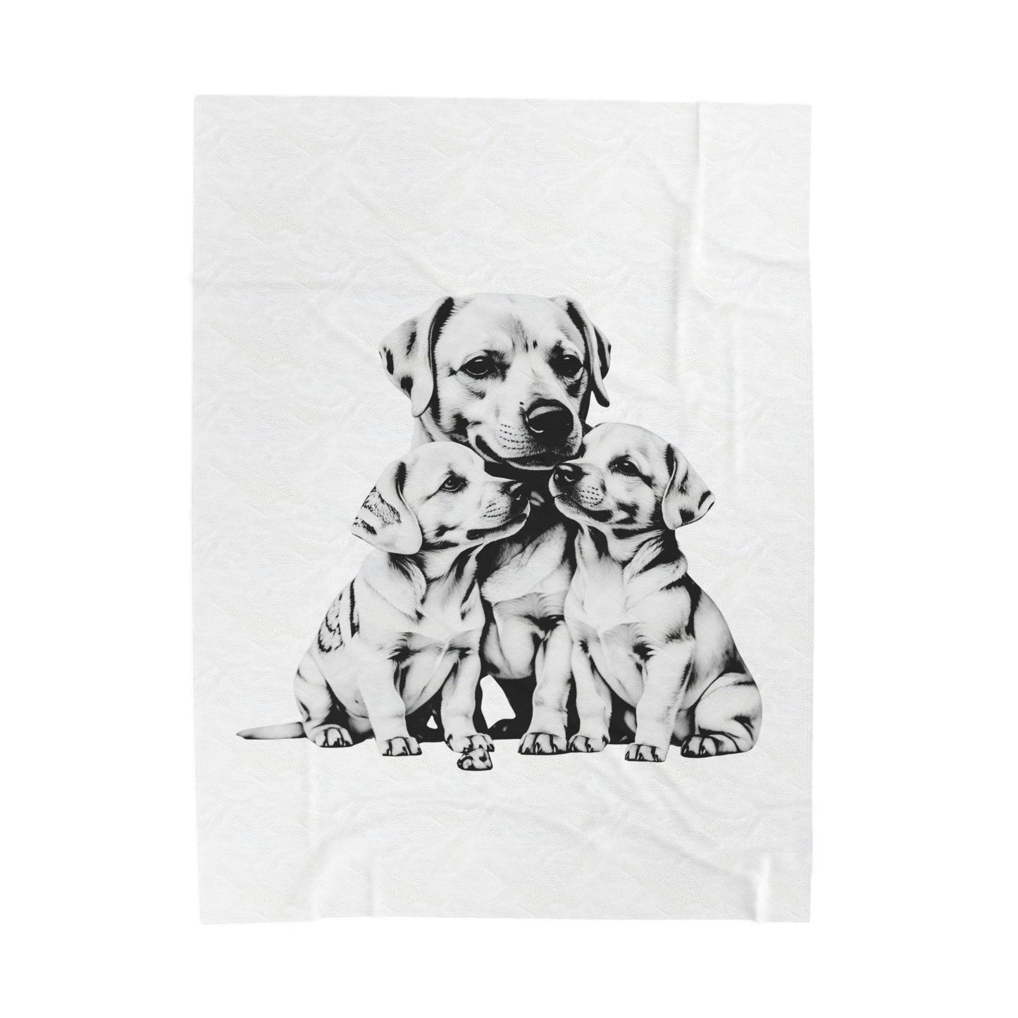 Loyal Love Dog Family Blanket | Eco-Limited