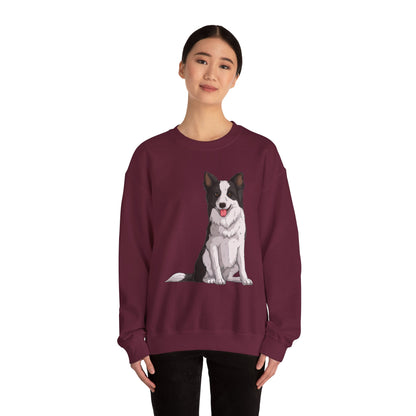 Calm Companion Dog Art Sweater | Eco-Limited