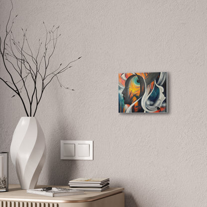 Abstract Expression Portrait Canvas | Eco-Limited