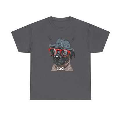 Hipster Dog Glasses T-Shirt | Eco-Limited