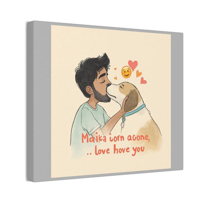 Love Never Leaves Canvas | Eco-Limited