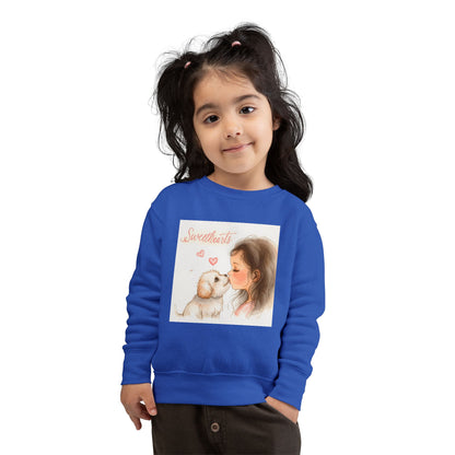 Sweethearts Puppy Moment Children Sweater | Eco-Limited