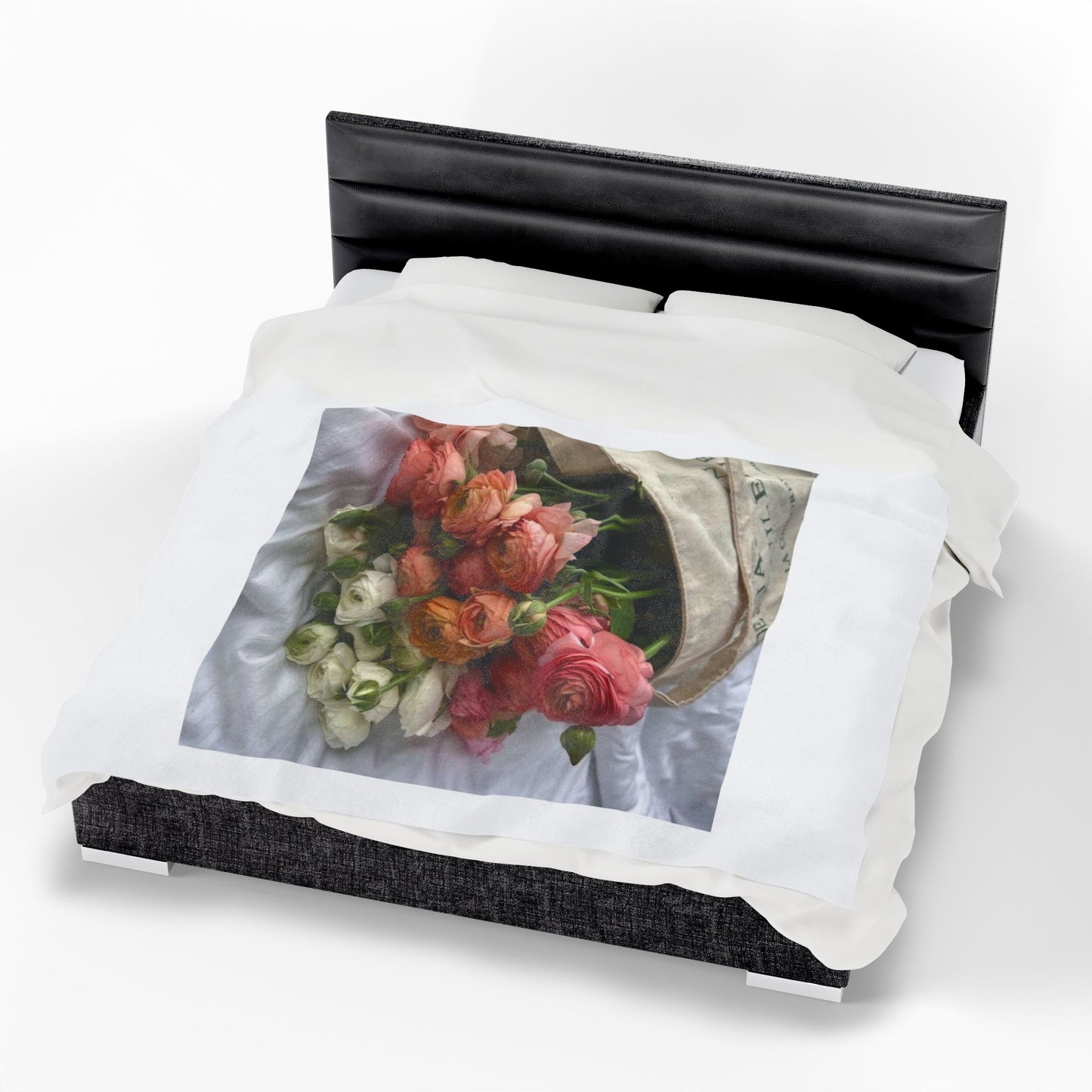 Romantic Velveteen Plush Blanket