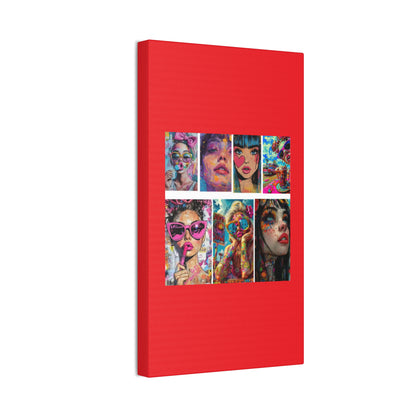 Pop Art Muse Canvas | Statement Wall Art