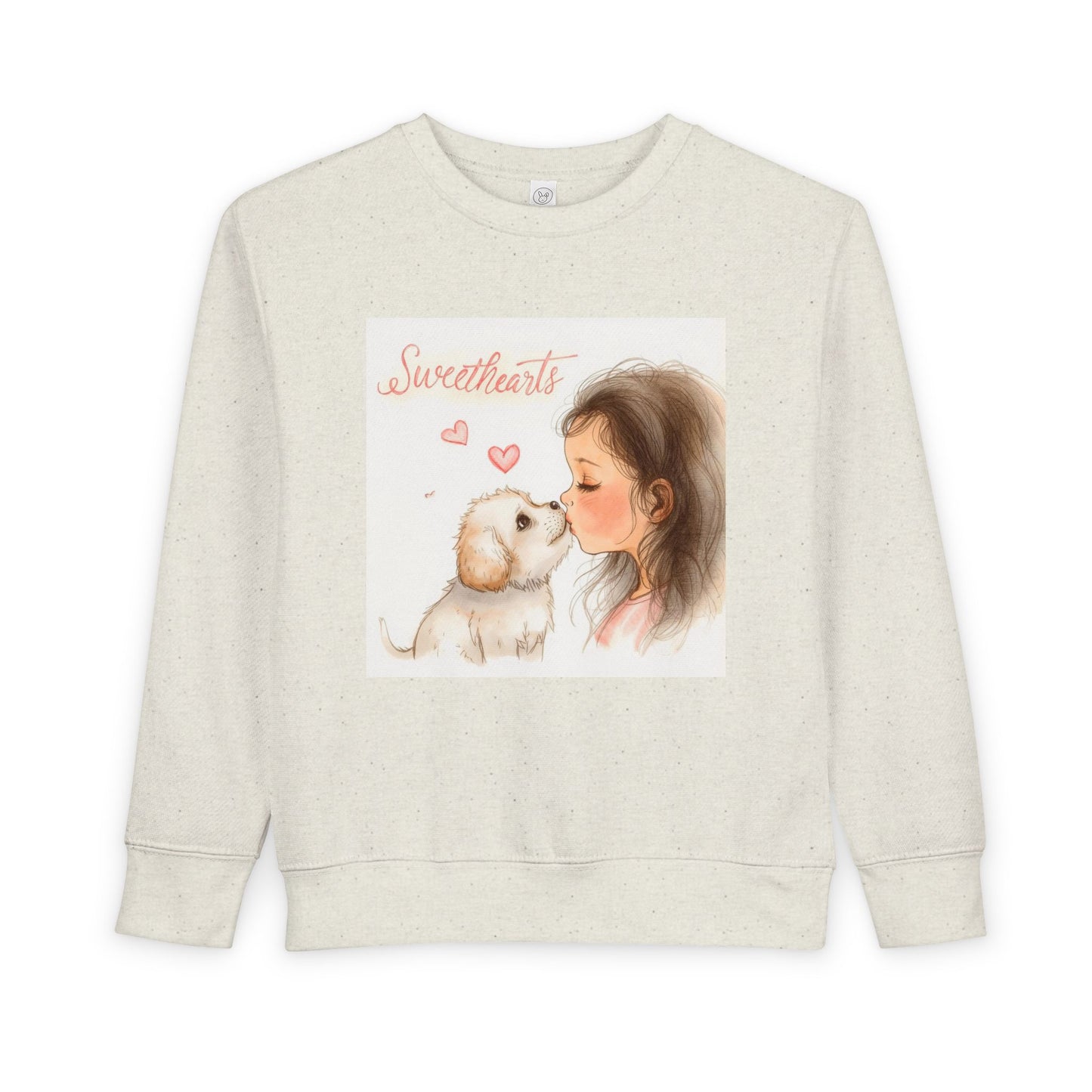 Sweethearts Puppy Moment Children Sweater | Eco-Limited