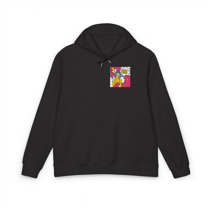 Organic Pop Art Hoodie | Eco-Limited