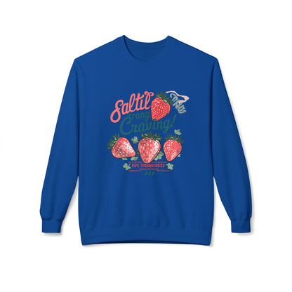 Salted Strong Craving Strawberry Graphic Sweater | Eco - Limited