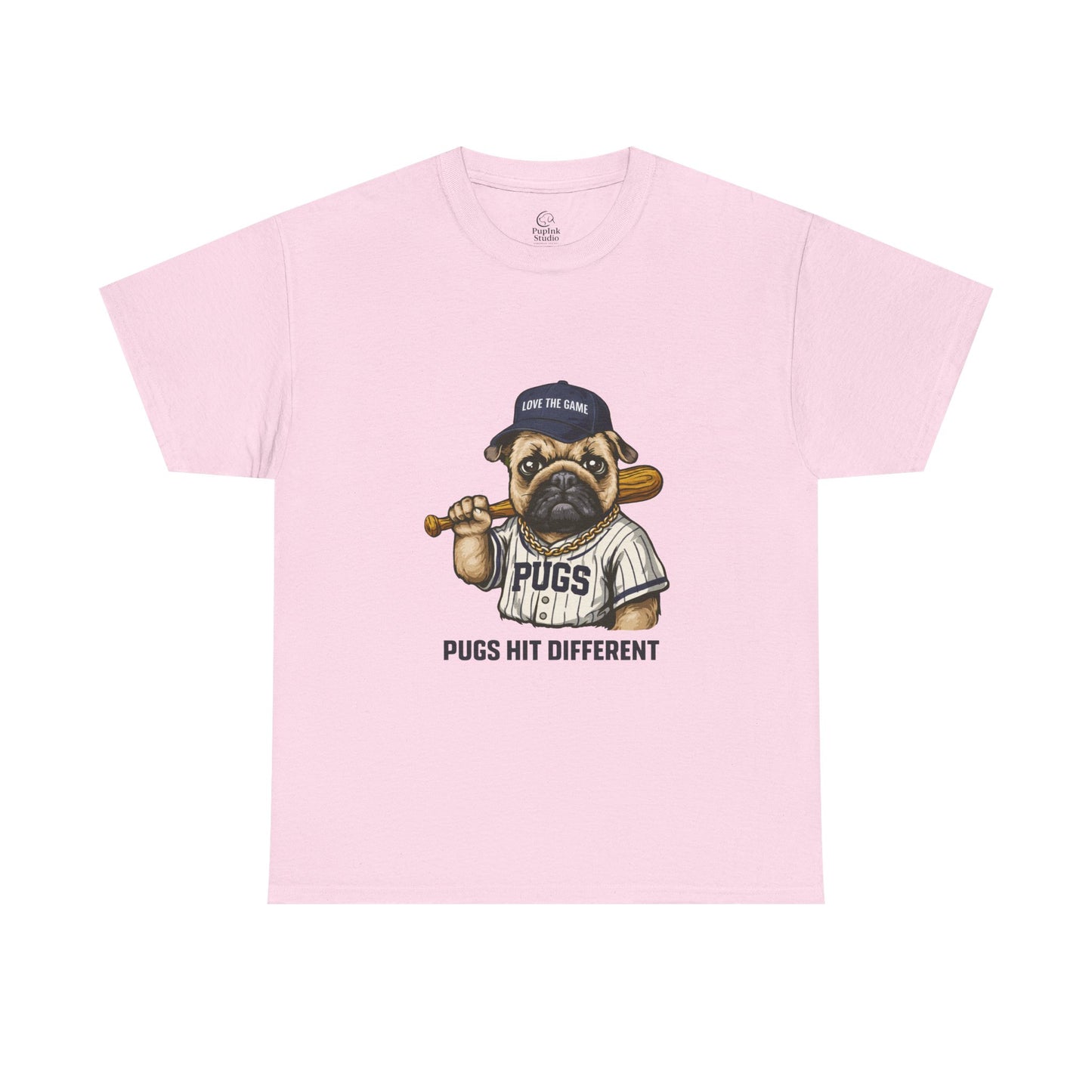 Pugs Hit Different T-Shirt | Eco-Limited