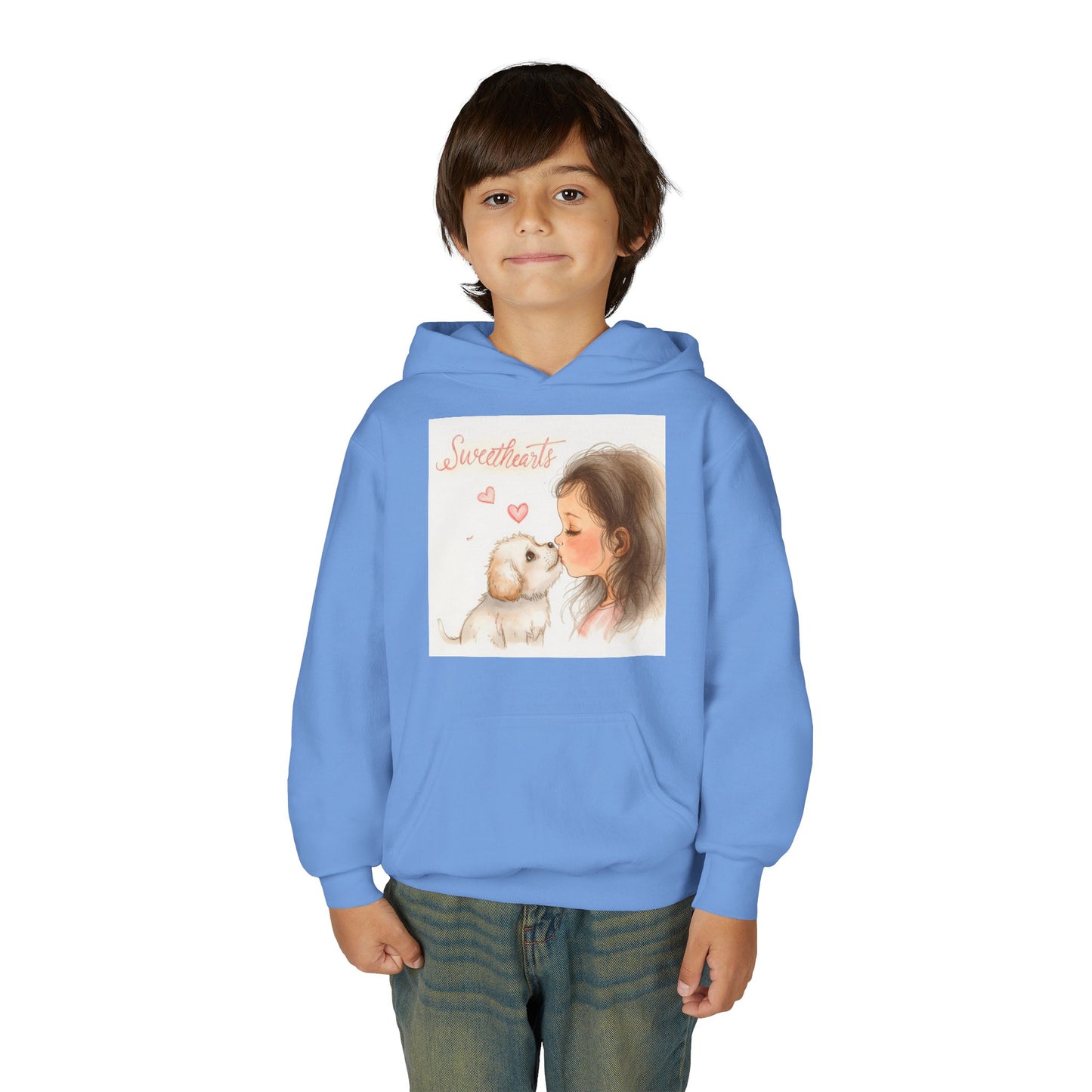 Sweethearts Puppy Moment Children Hoodie | Eco-Limited