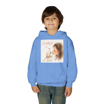 Sweethearts Puppy Moment Children Hoodie | Eco-Limited