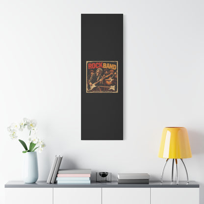 Rock Band Vintage Canvas Wall Art | Eco - Limited