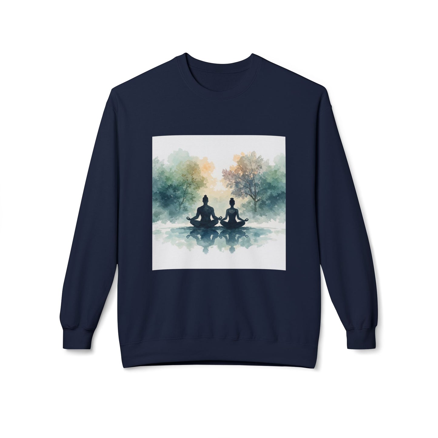 Calm Reflection Meditation Sweatshirt | Eco-Limited