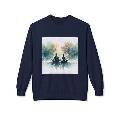 Calm Reflection Meditation Sweatshirt | Eco-Limited