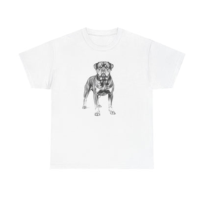 Rottweiler Sketch Minimal Art T-Shirt | Eco-Limited
