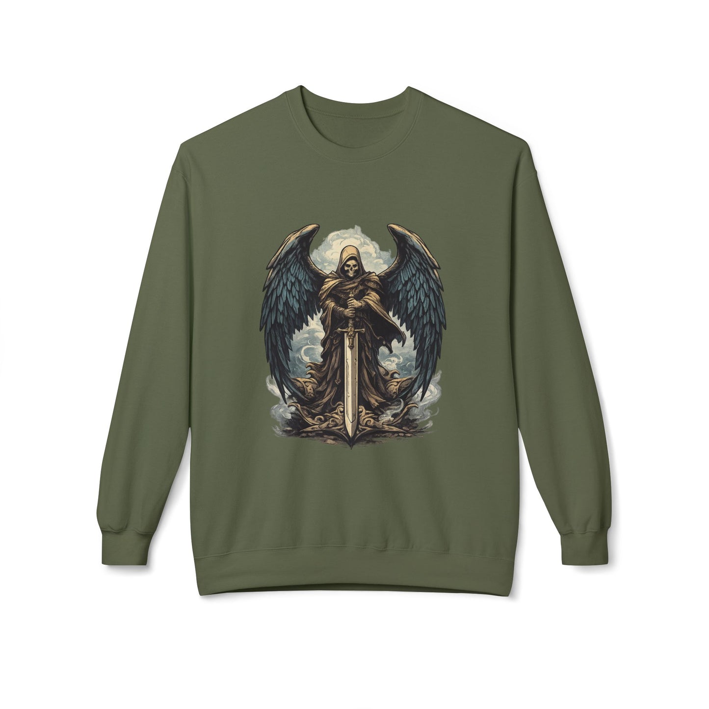 Fallen Guardian Graphic Sweater | Eco - Limited