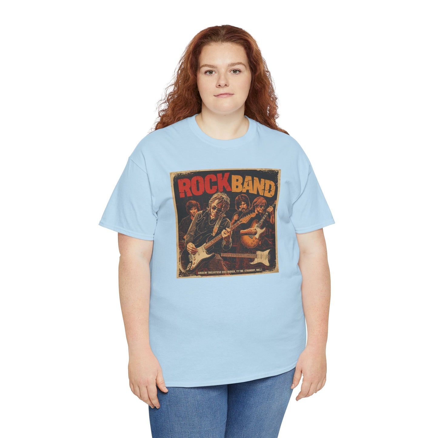 Rock Band Vintage Poster Art T-Shirt | Eco-Limited