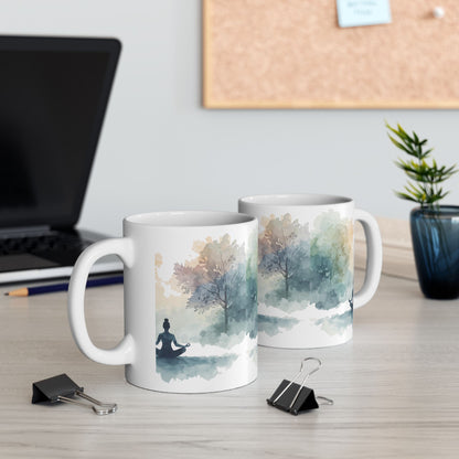 Calm Mind Meditation Ceramic Mug | Eco-Limited