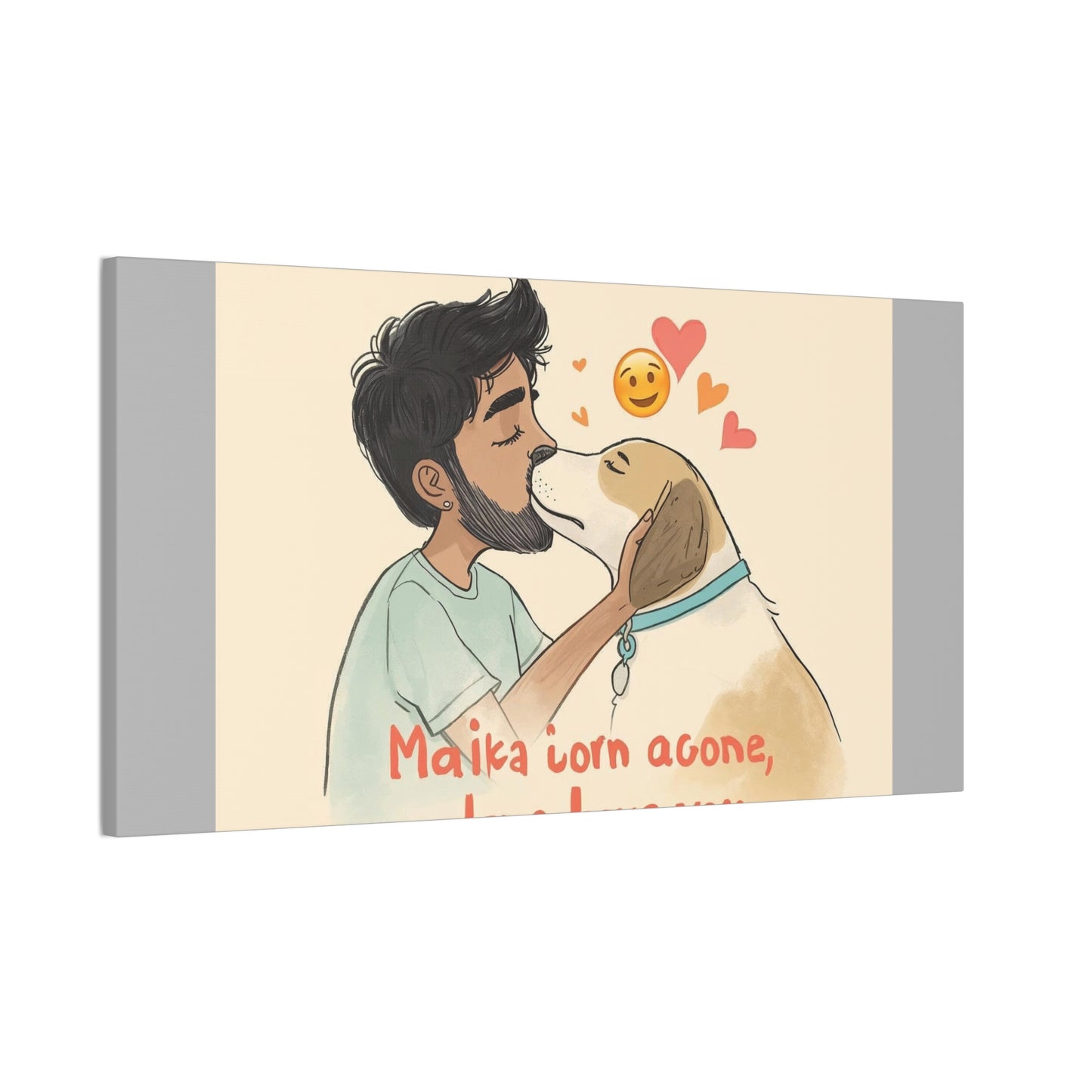 Love Never Leaves Canvas | Eco-Limited