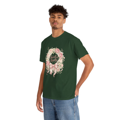 Sweet Lovely Floral LOVE T-Shirt | Eco-Limited