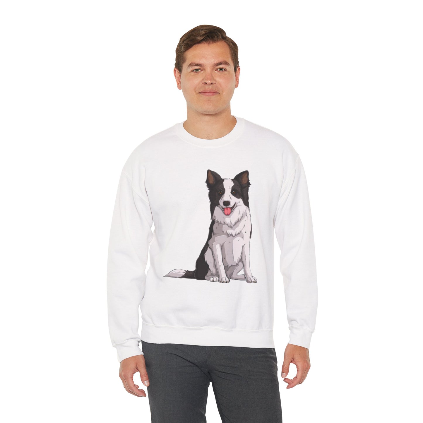 Calm Companion Dog Art Sweater | Eco-Limited