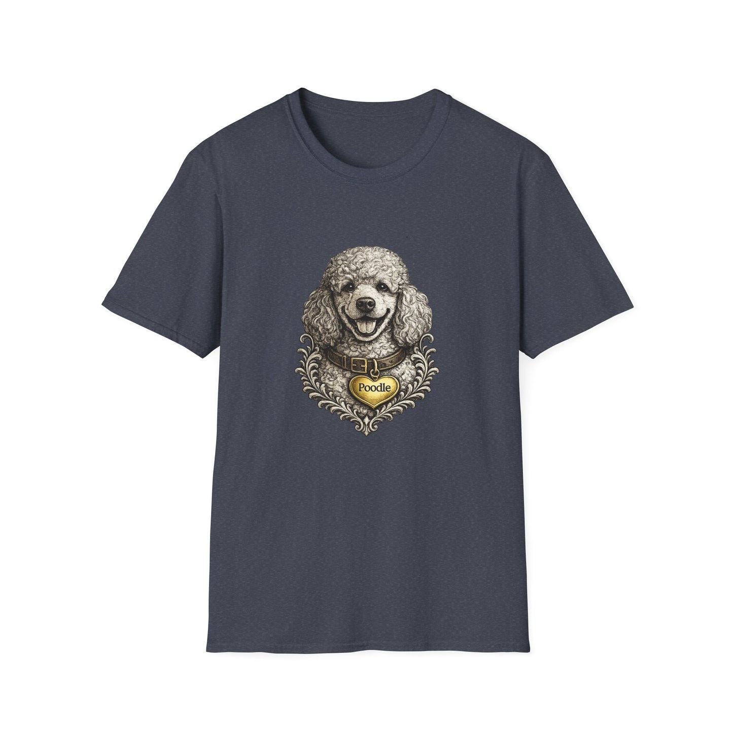 Poodle Ink Portrait T-Shirt | Eco-Limited