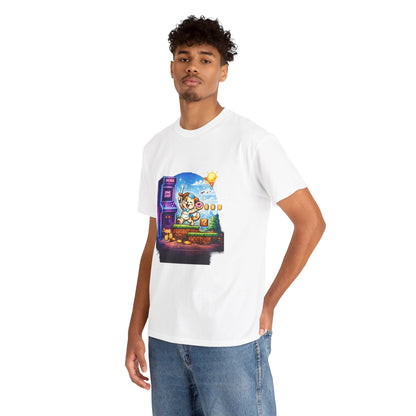 Pixel Arcade Bootleg Graphic T-Shirt | Eco - Limited